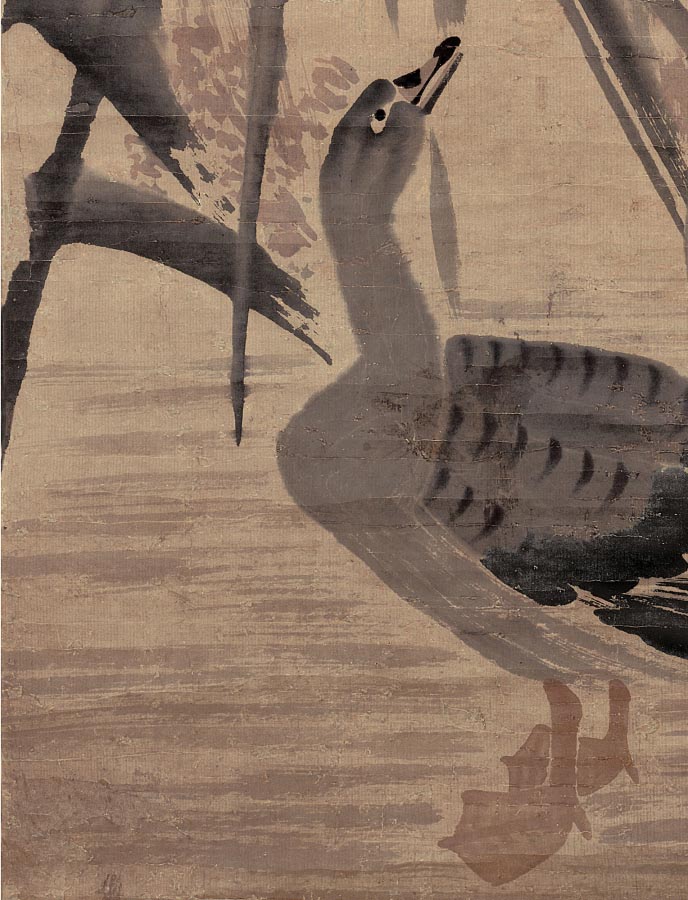 边寿民《芦雁图》立轴-北京故宫博物院藏(图6)