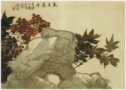 任伯年《花卉十二开》