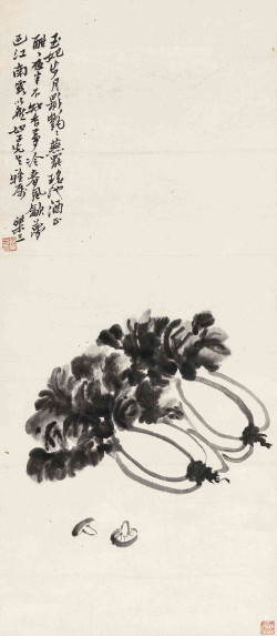 诸乐三花鸟画23幅
