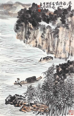 吴静山山水画160幅