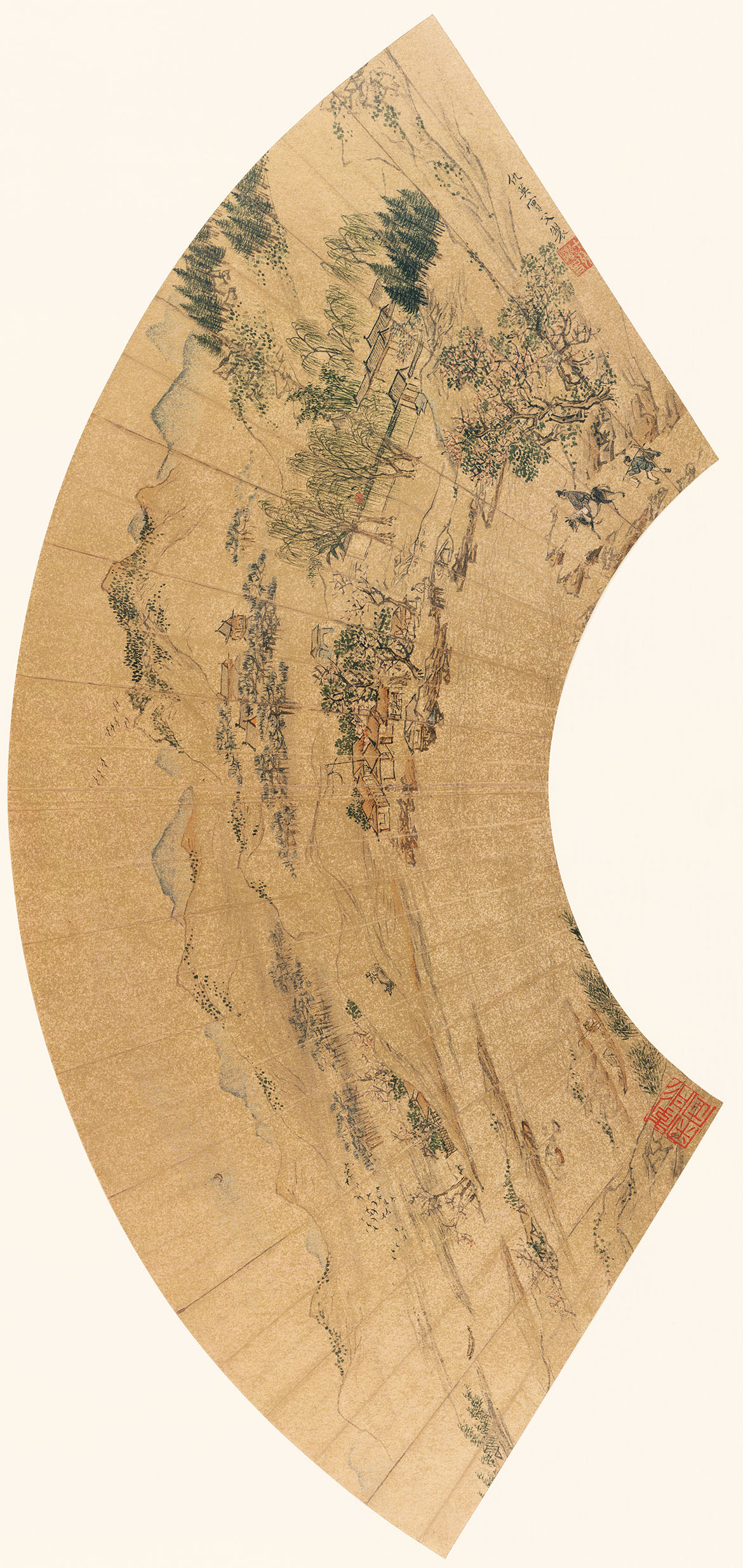 仇英扇面 4春郊行旅圖.jpg